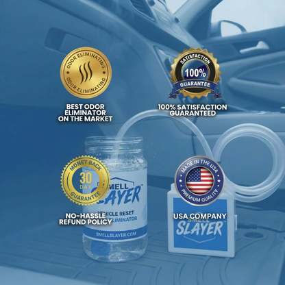 Ultimate Car Odor Removal System - Professional Grade Odor Eliminator Kit