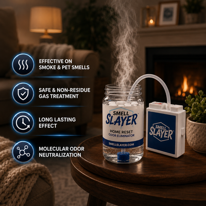 Ultimate Home Odor Removal System - Professional Grade Odor Eliminator Kit