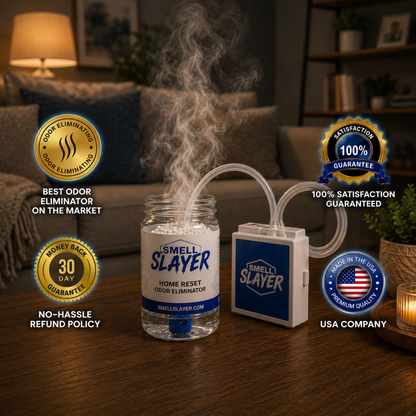 Ultimate Home Odor Removal System - Professional Grade Odor Eliminator Kit